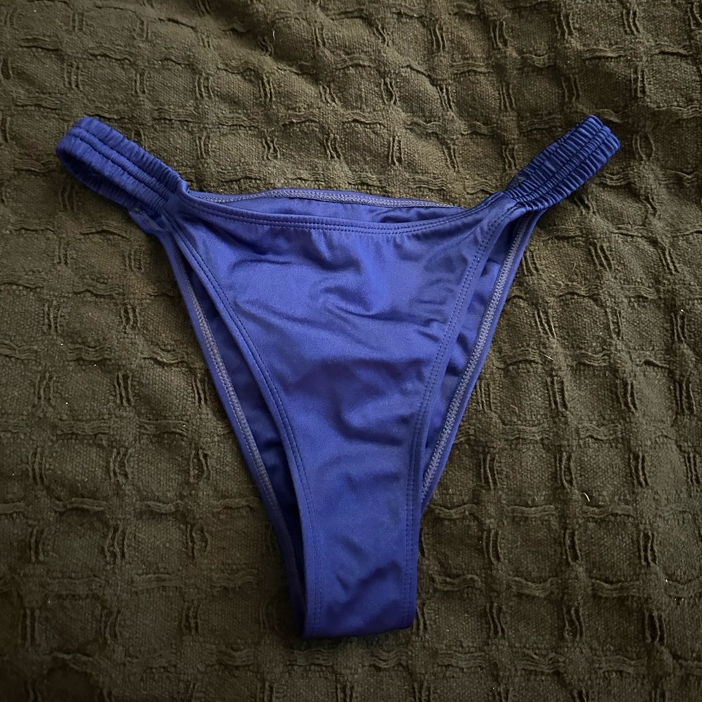Blue Sommer swim bikini BOTTOM- blue